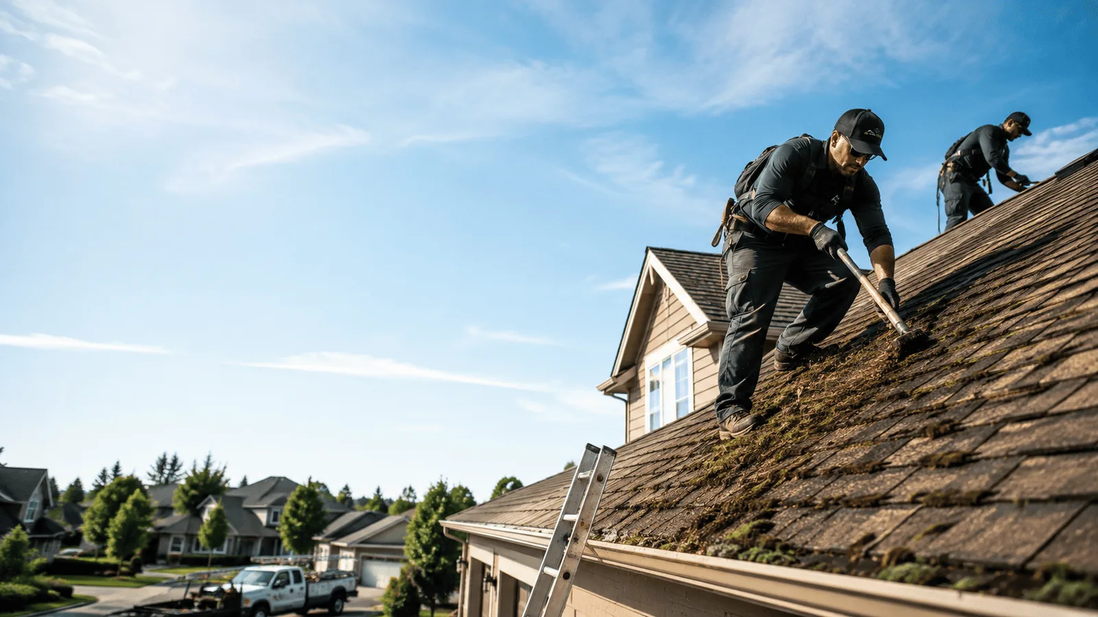 Roof Moss Removal in Dublin, IN near me